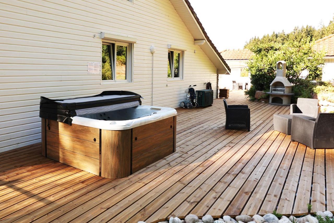 Le Chalet Blanc - Jacuzzi / Piscine / Sauna Gérardmer Exteriér fotografie