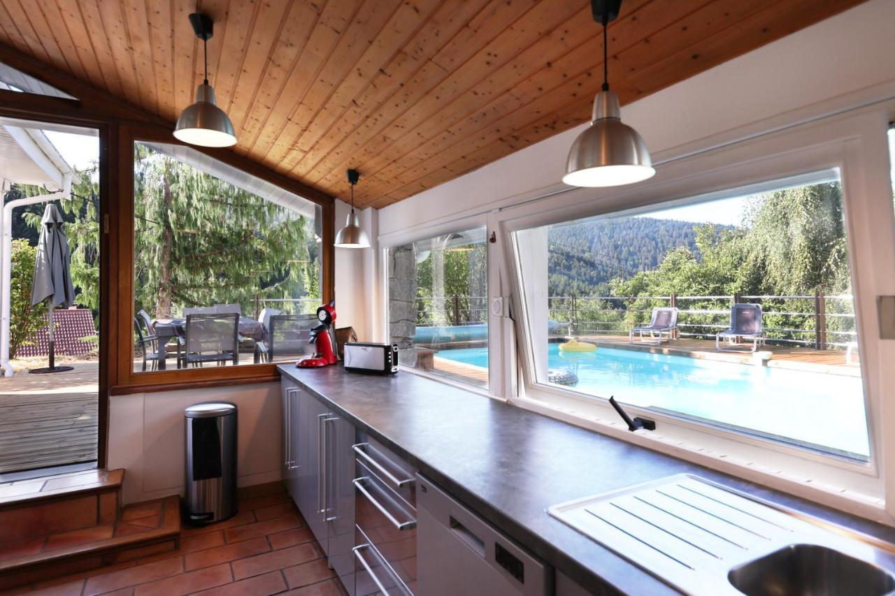 Le Chalet Blanc - Jacuzzi / Piscine / Sauna Gérardmer Exteriér fotografie